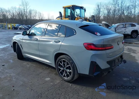 2025 BMW X4 xDrive30I z USA, uszkodzony, nr VIN 5UX33DT0XS9Z61810